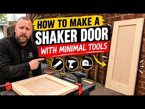 How to make a shaker door ￼