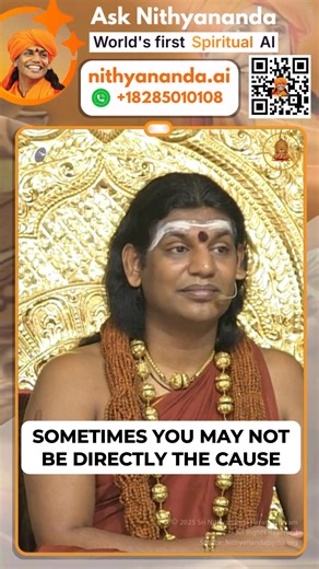 How to Solve Any Problem, Even if You Didn't Cause It This is not just a philosophy; it is a ladder of evolution. By expanding your sphere of responsibility, you evolve from the animal level to the human level, and ultimately to the divine level of a leader—a state of Ishvaratva. #SpiritualEvolution #AnimalHumanDivine #LeadershipQualities #GrowthMindset #Nithyananda #KAILASA | KAILASA's SPH JGM Nithyananda Paramashivam