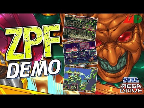 ZPF Playable Demo - Sega Mega Drive / Genesis Shmup!