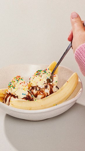 Feeling nostalgic? Reminisce with our Banana Split from our newly refreshed Kids Menu. 🍨 🍌 | The Coffee Club Australia