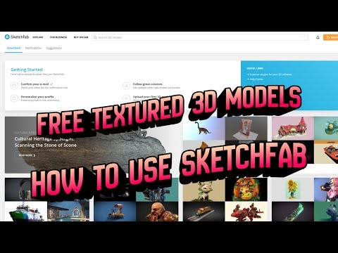 How To Use Sketchfab