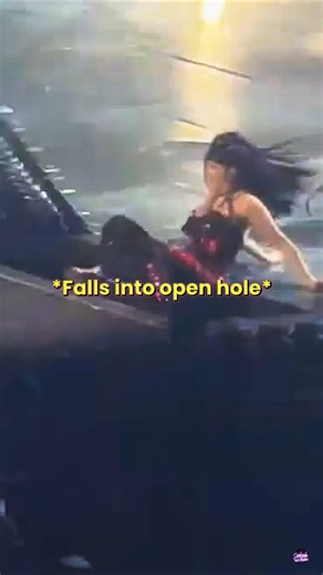Cardi B FALLS Into Open Hole On Stage