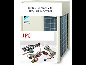 Daikin VRV high pressure sensor Error Codes E3 and JA VRV DAIKIN