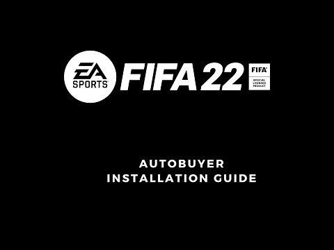 FIFA 22 Ultimate Team | Free AutoBuyer | Sniping Bot | Installation of the Tool