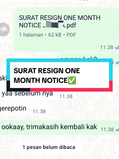 Surat Pengunduran Diri Satu Bulan: Cara Mudahnya