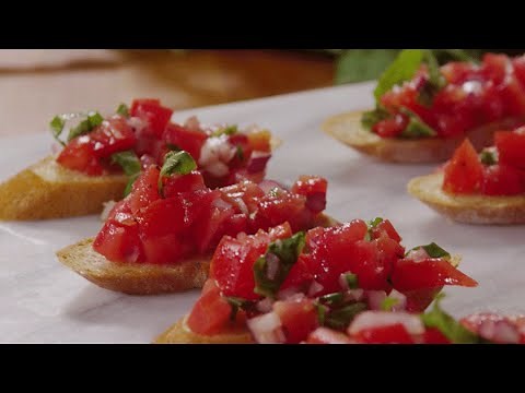 The Fancy, Simple Appetizer Recipe You Must Know: Bruschetta
