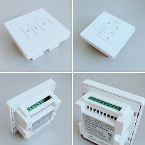 [Hot Item] Smart Roller Shuttes Blind Window Electric Curtain RF 433MHz Wall Mounted Remote Switch