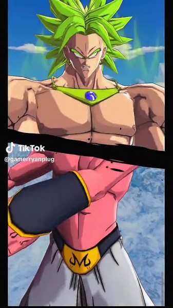 Broly and Super Buu fusion.... ENJOY! (DRAGON BALL LEGENDS) #fyp #dbgt #foryou #goku #broly #vegeta #majinbuu #fusion #vegito #toshi #bandai #dbl #dblegends