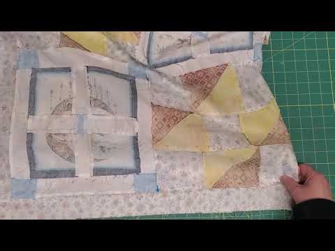 Using Borders to Help Square a Quilt