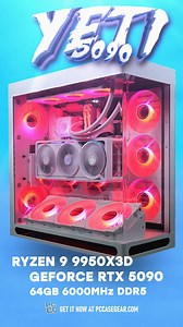 PCCG YETI 5090 Gaming PC - Ready to ship Gaming PCs from pccasegear.com | PC Case Gear