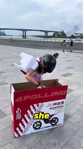 My girlfriend's super mini motorcycle！