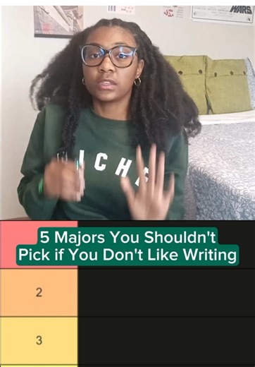 Do you like writing? Then one of these majors may be a fit for you 🤓#collegemajors #collegemajor #writing