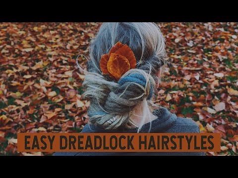 4 EASY DREADLOCK HAIRSTYLES | Raw Roots Dreadcare