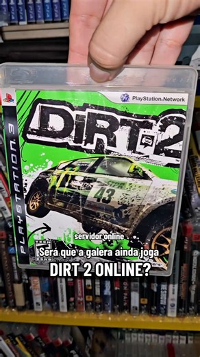 Dirt 2, será que ainda tem servidor online hoje em dia? #dirt2 #dirt #ps3 #ps3games #codemasters #dirtgame #ps3online #jogodecorrida