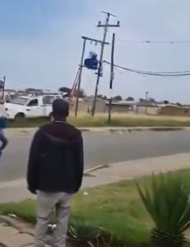 Bitter South African Politician Removes Transformer After Election Loss - Foreign Affairs - Nairaland