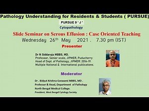 Pursue 9 J (Uploaded): Slide Seminar on Serous Effusion : Case Oriented Teaching