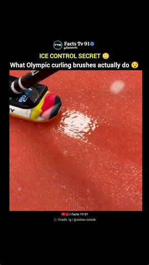 What Curling Brushes Actually Do to Ice