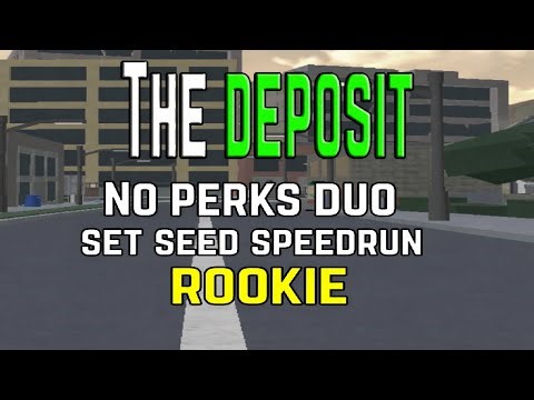 Entry Point | Deposit rookie no perks set seed speedrun duo 1:15:025