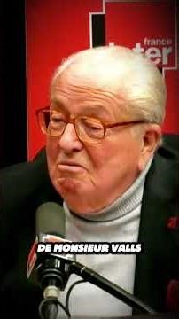 Jean-Marie Le Pen : "Macron est une création du système !"