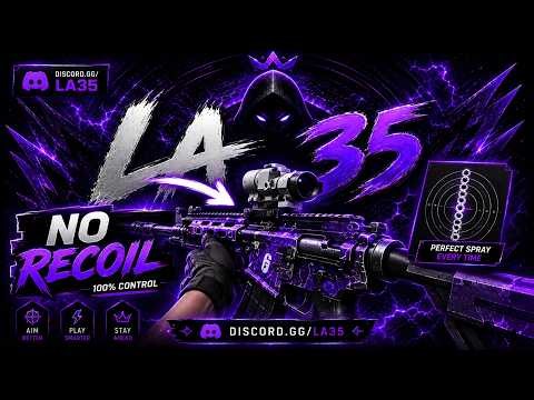 RECOIL CONTROL SCRIPT R6 | LA35 2026 LOGI G HUB