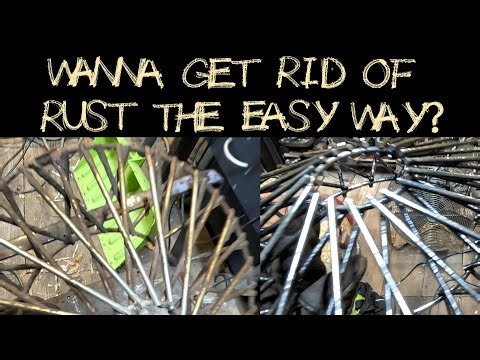 the easiest way to remove rust