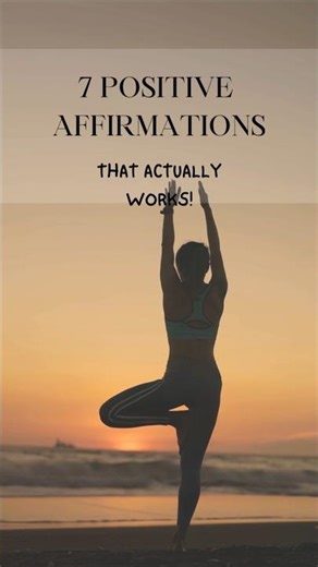 7 affirmations that actually work 💫 #Healing #RaisingMyselfStrong #SelfGrowth