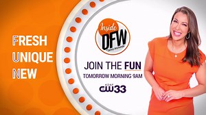 Check out Inside DFW with Jenny Anchondo TOMORROW at 9a on CW33!! | CW33 TV | Facebook