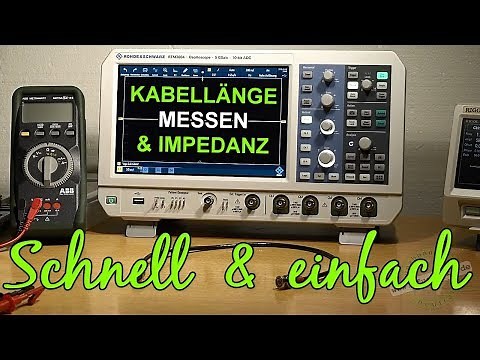 How to measure cable impedance and cable length - Tutorial