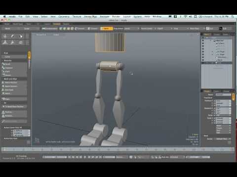 Modo Robot Rigging Tutorial 1: Setup