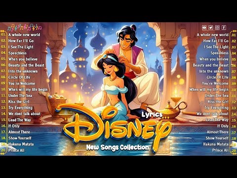 Disney Songs 2025 👛 Walt Disney's Best Classic Movie Soundtracks 🔔 Disney Soundtracks With Lyrics