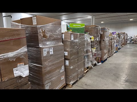 Amazon Return Pallets - Shopping LIVE at the Warehouse
