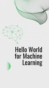 Let's get started with your first machine-learning (#ML) application to say #HelloWorld and learn the essentials of ML algorithms with #Python - read the full article: https://bit.ly/3TX5Jsa #TechnicalResources #AIAttheEdge | Newark Electronics