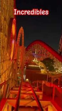Disneyland California Incredicoaster Full Ride POV
