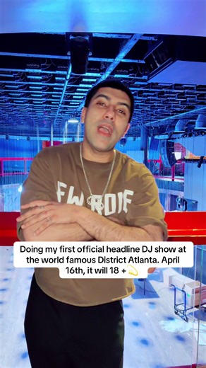 Doing my first official headline DJ set April 16th at District Atlanta 💫 #district #headliner #dj #atlanta #events
