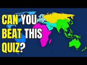 Your Brain Is Sharp If You Get 10 Right! 🧠 40 Geography Quiz Questions!
