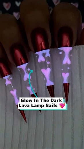2M views · 10K reactions | These real, lava lamp nails are super vintage  | Craft Factory | Facebook