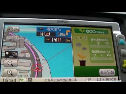 Honda Gathers VXM-108CS ナビ デモ走行