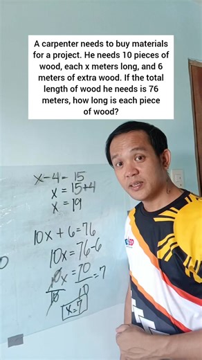 Algebra in action! 🤓 See how algebra applies to everyday situations and makes life easier! #RealLifeMath #AlgebraInAction #LearningIsFun #fblifestyle | Dann Carlo Pizarra Pili