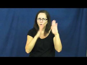 Watch how to sign 'daunting' in American Sign Language.