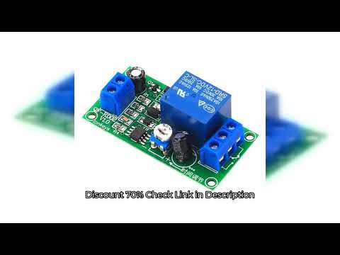 Time Delay Relay Module Timer Relay Timer Switch Board 12V DC 0-60s Adjustable Switch Board Timing T