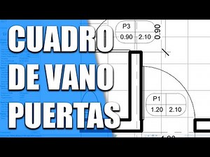 Como Crear Cuadro de Vano de Puertas en REVIT