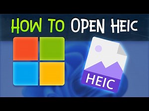 How to Open .heic Image on Windows 11
