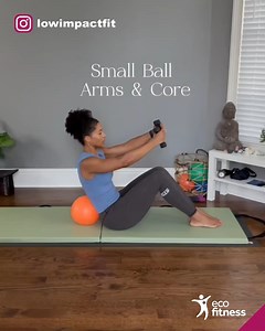124K views · 1.4K reactions | Core on  with this Pilates small ball...