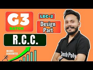 RCC Structure | Maha Marathon (part-2) | Bteup Exam 2024 | Polytechnic Civil Engg. @gtechpoly