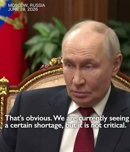 'Not critical' Putin acknowledges fuel shortages after Ukraine strikes