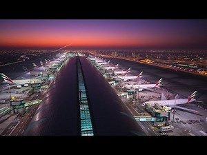 Dubai Airport Baggage Handling Inner Workings in 4k - Dubai Flow Motion: Extended