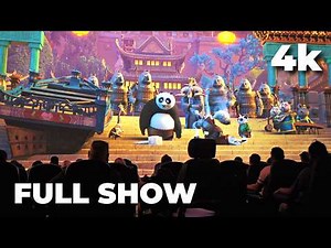 [4k] Kung Fu Panda Adventure FULL SHOW | Universal Studios Hollywood