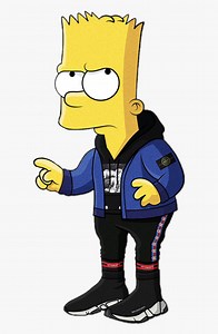 View 19 Swag Bart Simpson Cool Supreme Wallpapers