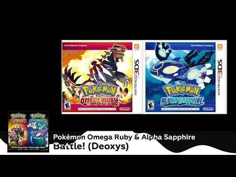 Pokémon Omega Ruby & Alpha Sapphire - Battle! (Deoxys) OST