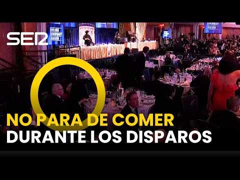 El invitado que CONTINUÓ COMIENDO tras el intento de ASESINATO a TRUMP